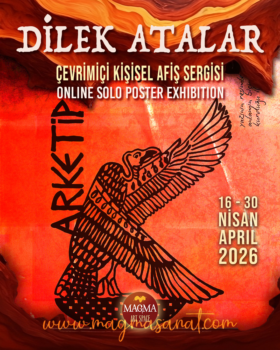 DİLEK ATALAR – “ARKETİP” ÇEVRİMİÇİ KİŞİSEL AFİŞ SERGİSİ